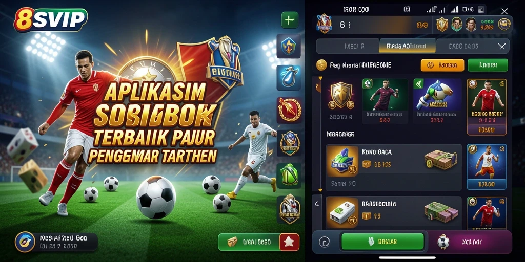 Screenshot dari gameplay taruhan di 8SVIP menunjukkan pilihan taruhan yang luas.