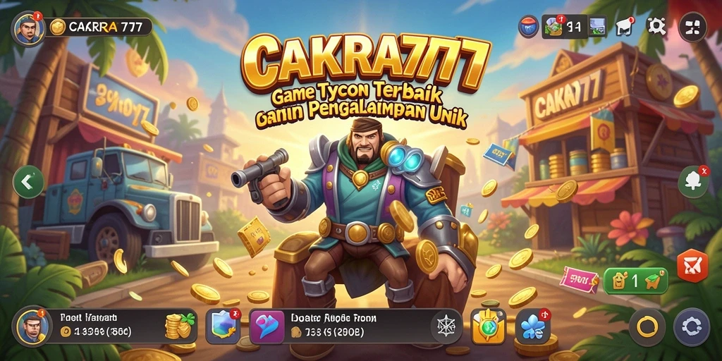 Gameplay menarik dari CAKRA777 menunjukkan pengalaman Tycoon yang mendalam.