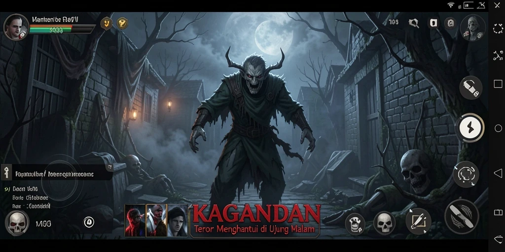 Gameplay KAGANDAN yang penuh ketegangan dan horor.