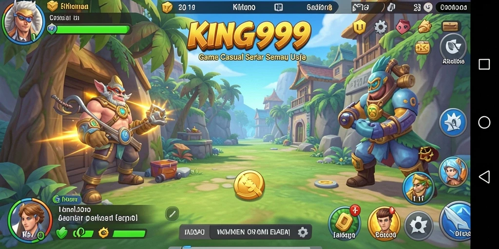 Tangkapan layar KING999 menampilkan gameplay yang seru dan penuh warna.