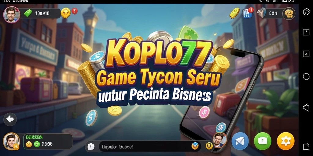 Gambaran gameplay Tycoon yang menarik dan interaktif.