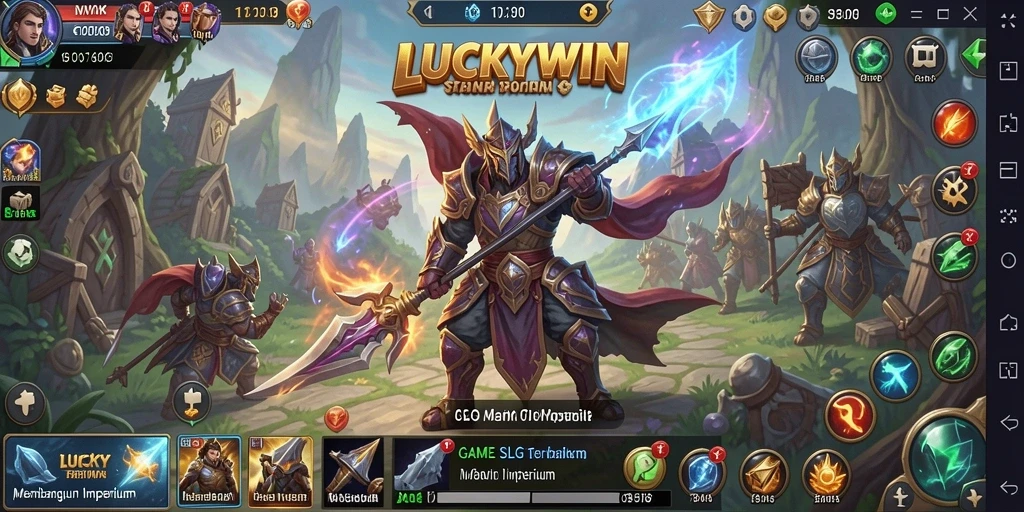Tampilan gameplay menarik LUCKYWIN yang memikat.