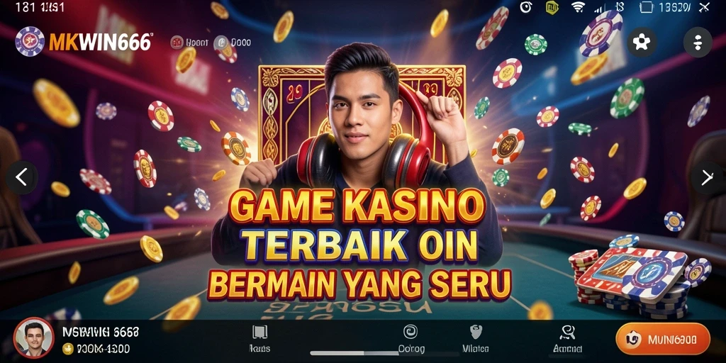 Screenshot gameplay MKWIN666 menampilkan pengalaman Kasino yang seru dan mengasyikkan.