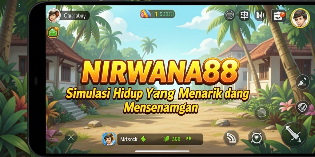 Tampilan gameplay NIRWANA88 yang menakjubkan dengan interaksi karakter.