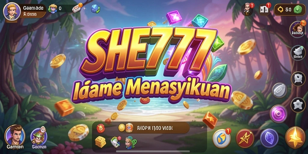Tampilan gameplay SHE777 yang menarik dan penuh aksi Idle.