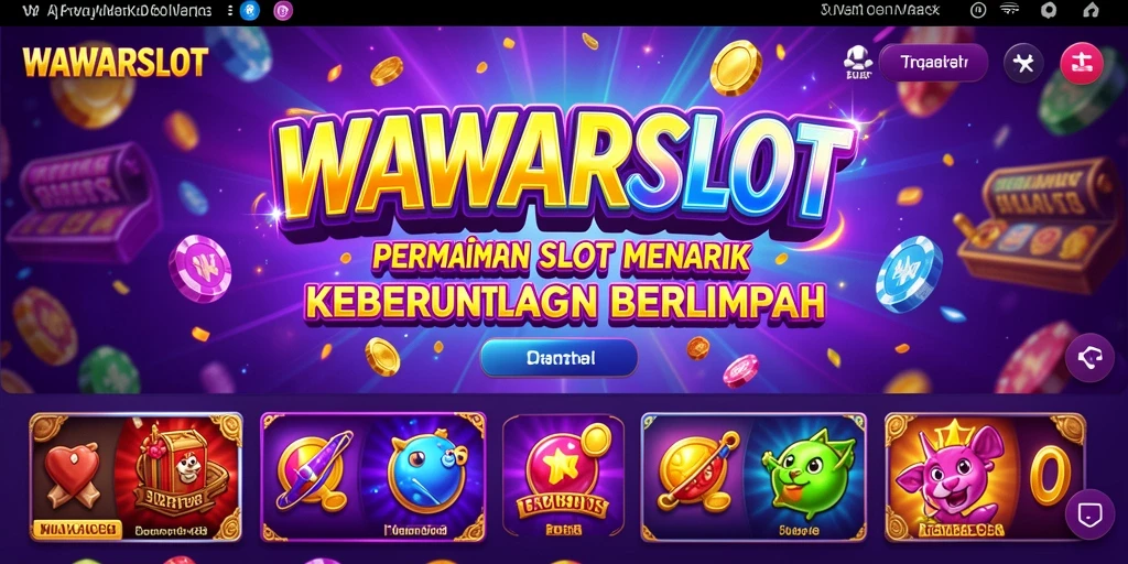 Tampilan gameplay WAWARSLOT dengan grafik yang luar biasa.
